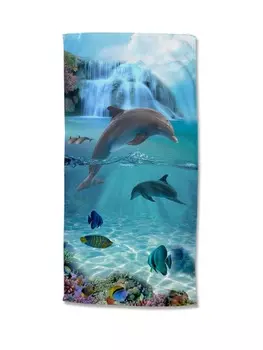 Пляжное полотенце GMD Living, синий