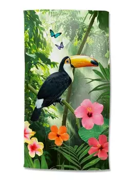 Пляжное полотенце GMD Living, зеленый