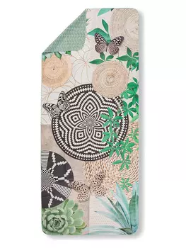 Пляжное полотенце Hip, цвет beige/grn