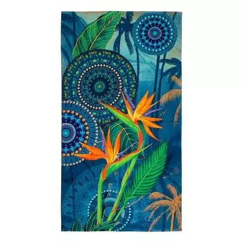 Пляжное полотенце HIP Novia, 100x180x1 см, синий