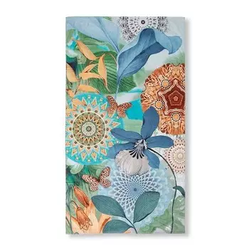 Пляжное полотенце HIP Zephir, 100x2x180 см, зеленый