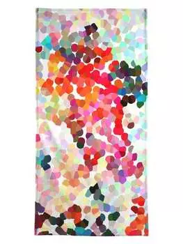 Пляжное полотенце Juniqe, цвет blau & grau