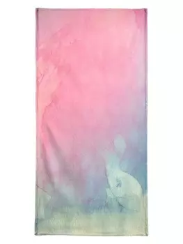 Пляжное полотенце Juniqe, цвет blau & rosa