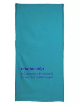 Пляжное полотенце Juniqe, цвет blau & trkis