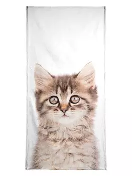 Пляжное полотенце Juniqe, цвет braun & grau