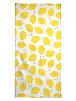 Пляжное полотенце Juniqe, цвет gelb & orange