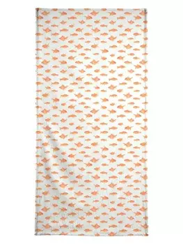 Пляжное полотенце Juniqe, цвет grau & orange