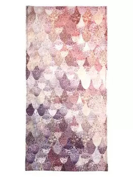 Пляжное полотенце Juniqe, цвет grau & violett