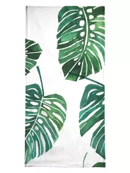 Пляжное полотенце Juniqe, цвет grn & wei