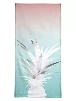 Пляжное полотенце Juniqe, цвет rosa & trkis