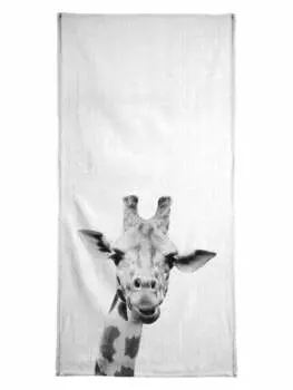 Пляжное полотенце Juniqe, цвет schwarz & wei