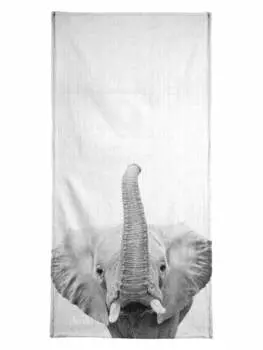 Пляжное полотенце Juniqe, цвет schwarz & wei