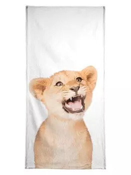 Пляжное полотенце Juniqe, коричневый