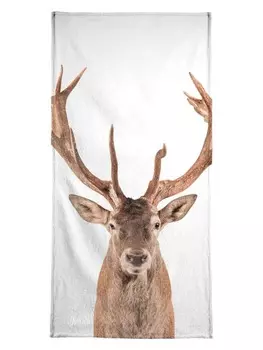 Пляжное полотенце Juniqe, коричневый