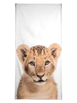 Пляжное полотенце Juniqe, коричневый