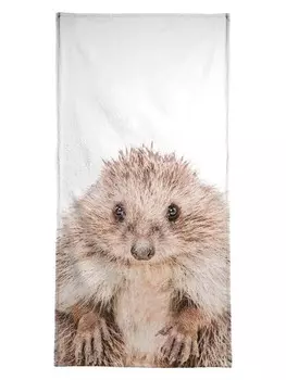 Пляжное полотенце Juniqe, коричневый