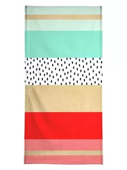 Пляжное полотенце Juniqe, красочный