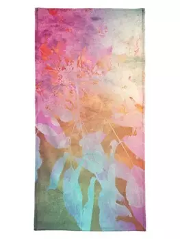 Пляжное полотенце Juniqe, розовый