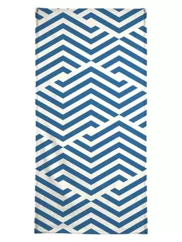 Пляжное полотенце Juniqe, синий