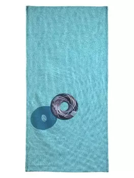 Пляжное полотенце Juniqe, синий