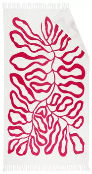 Пляжное полотенце круги Esposa, розовый