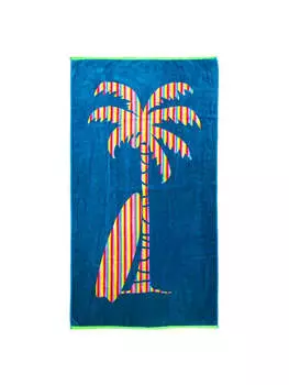 Пляжное полотенце Le Comptoir de la Plage, цвет grn (l)160 x (b)90 cm