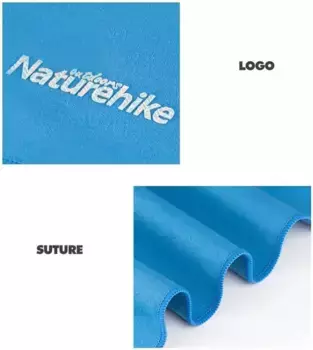 Пляжное полотенце NatureHike, черный