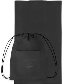 Пляжное полотенце normani, черный