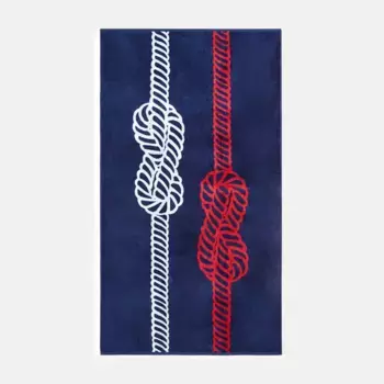 Пляжное полотенце Nudos Basics El Corte Ingls, темно-синий