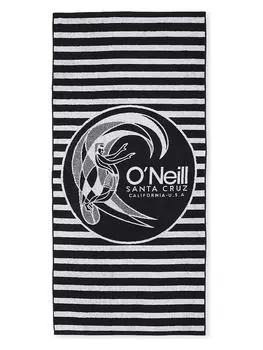 Пляжное полотенце ONEILL, черный/белый
