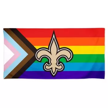 Пляжное полотенце Pride Spectra WinCraft New Orleans Saints 30 x 60 дюймов