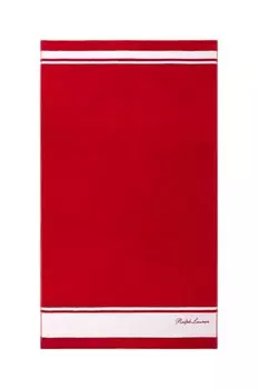 Пляжное полотенце Ralph Lauren Chesson RedWhite 100x170 см, красный