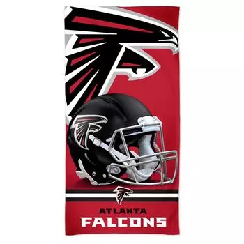 Пляжное полотенце Spectra с основным логотипом WinCraft Atlanta Falcons 30 x 60 дюймов