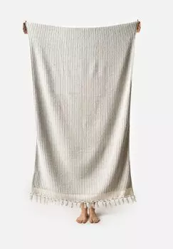 Пляжное полотенце STRIPED MAЯSIKH, серый