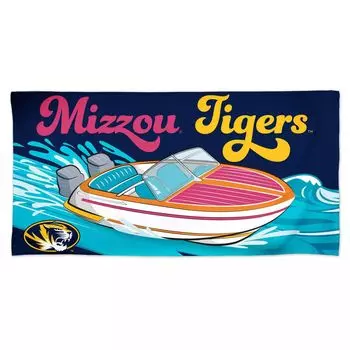 Пляжное полотенце WinCraft Missouri Tigers 30 x 60 дюймов Lake Vibes Speedboat