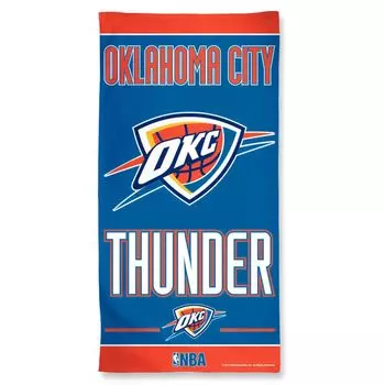 Пляжное полотенце WinCraft Oklahoma City Thunder 30 x 60 дюймов