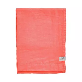 Пляжное полотенце XL цвета Pure Linen Stonewashed - Costarei Lisola, цвет Corallo