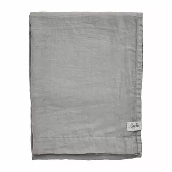 Пляжное полотенце XL цвета Pure Linen Stonewashed - Costarei Lisola, цвет Grigio Fumo