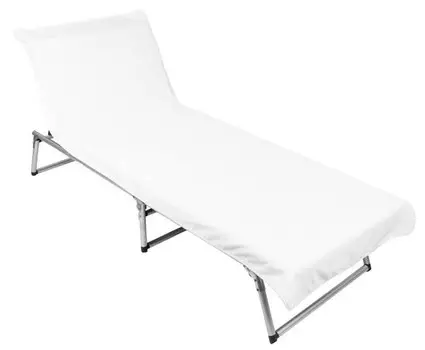 Пляжное полотенце Zollner 00000298, 75x1x215 см, белый