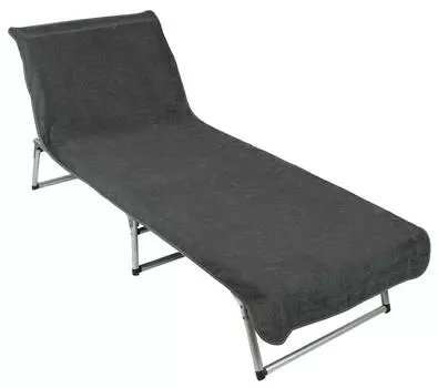 Пляжное полотенце Zollner, антрацитовый