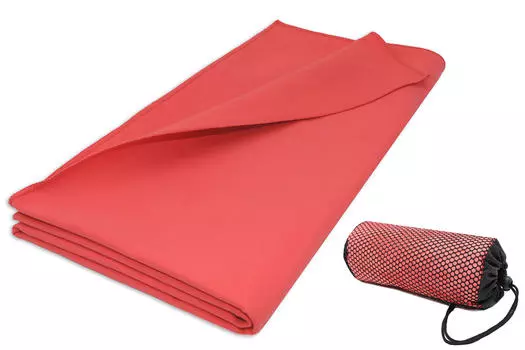 Пляжное полотенце Zollner, красный