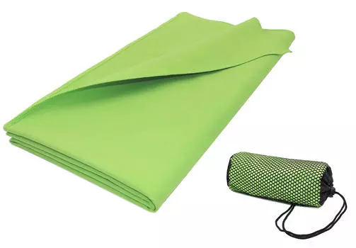 Пляжное полотенце Zollner, светло-зеленый