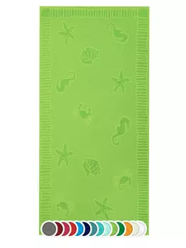 Пляжное полотенце Zollner, светло-зеленый