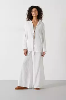 Пляжные брюки Elodie Hush, белый