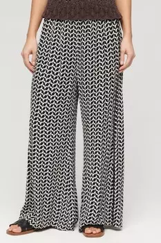 Пляжные брюки Superdry, черный