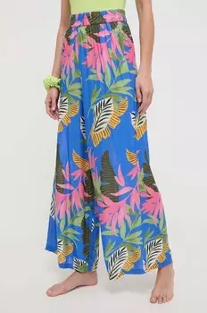 Пляжные брюки TROPICAL PARTY Desigual, синий