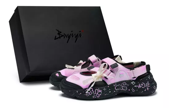 Пляжные сандалии Conch женские черные Fila Fusion