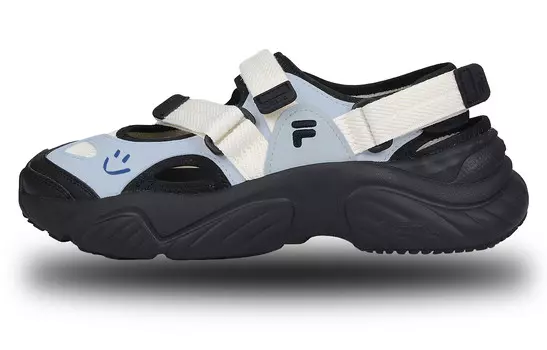 Пляжные сандалии Conch женские черные Fila Fusion