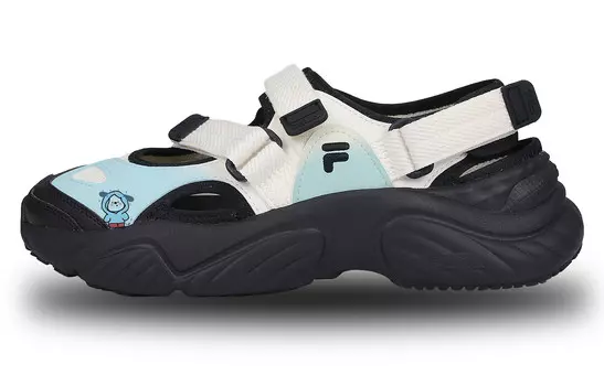 Пляжные сандалии Conch женские черные Fila Fusion