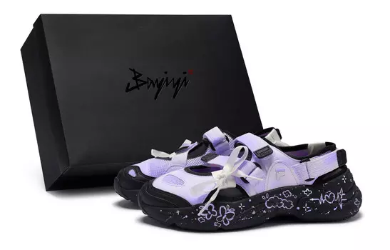 Пляжные сандалии Conch женские черные Fila Fusion